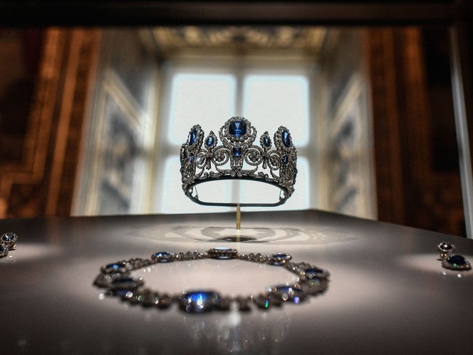 Una de las joyas robadas del Museo del Louvre