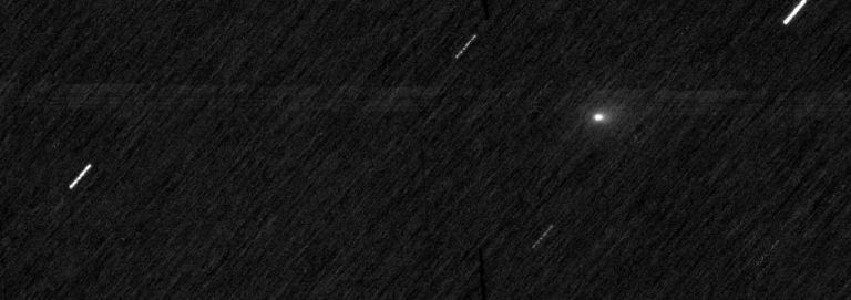 El cometa 31 Atlas fue captado con la mayor nitidez posible