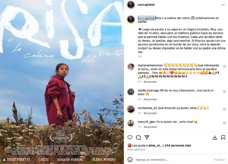 Detalle de la producción de 'Risas y la Cabina del Viento'