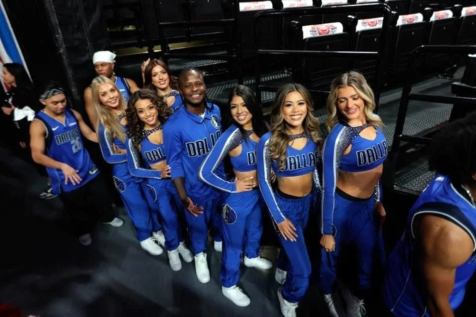 las poristas no podían faltar.