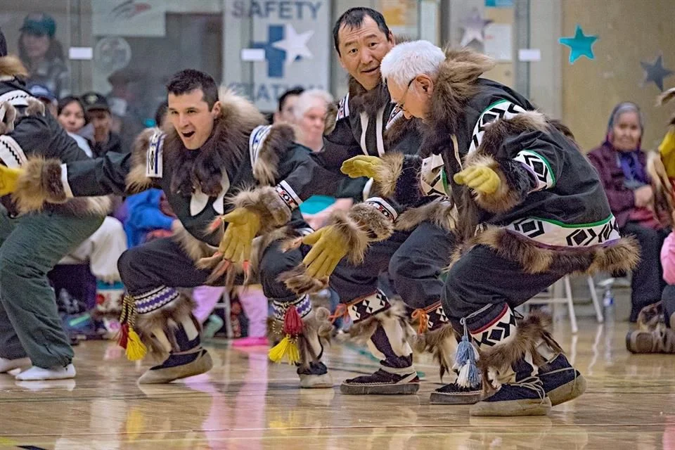 La danza de las también llamadas 'Luces del Norte'.