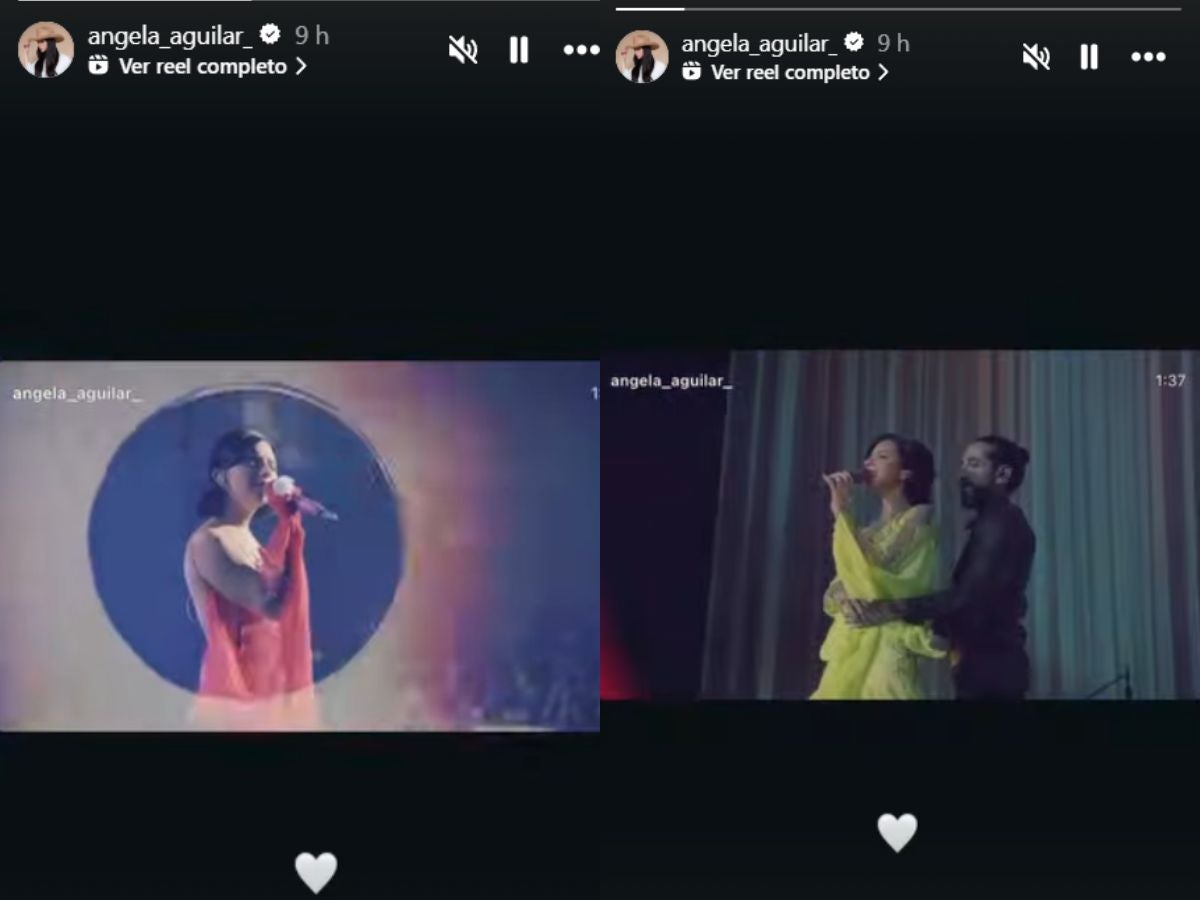 Captura de pantalla de Instagram de Ángela Aguilar (Foto: angela_aguilar_)