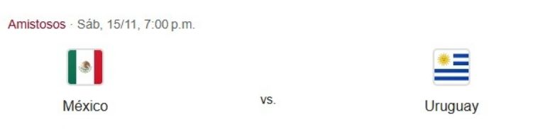 El equipo mexicano se prepara para un desafío contra Uruguay en un partido amistoso.