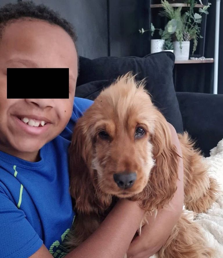 Frankie tuvo dificultad para respirar hasta que falleció