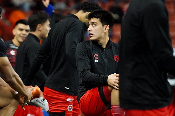 Gilberto Mora jugador de Xolos de Tijuana