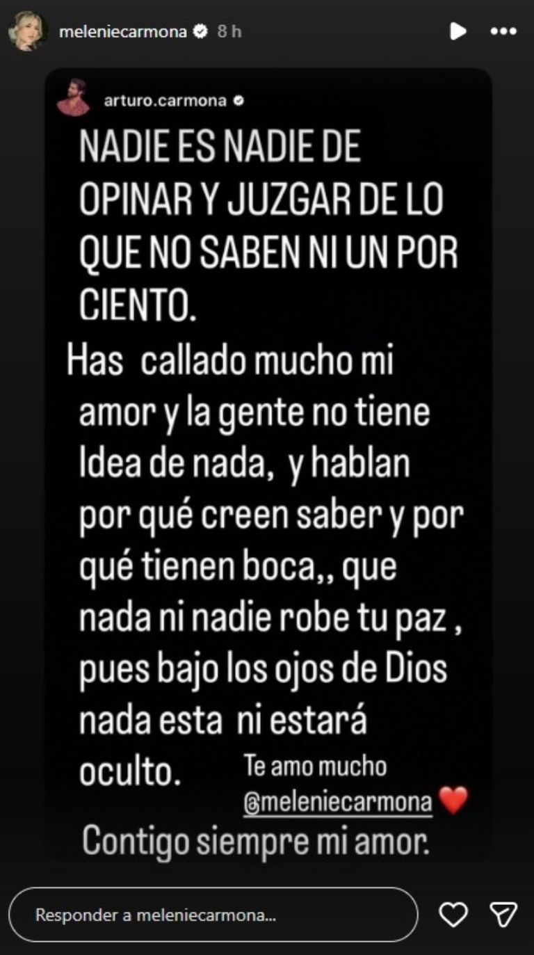 melenie carmona alicia villarreal arturo carmona distanciamiento