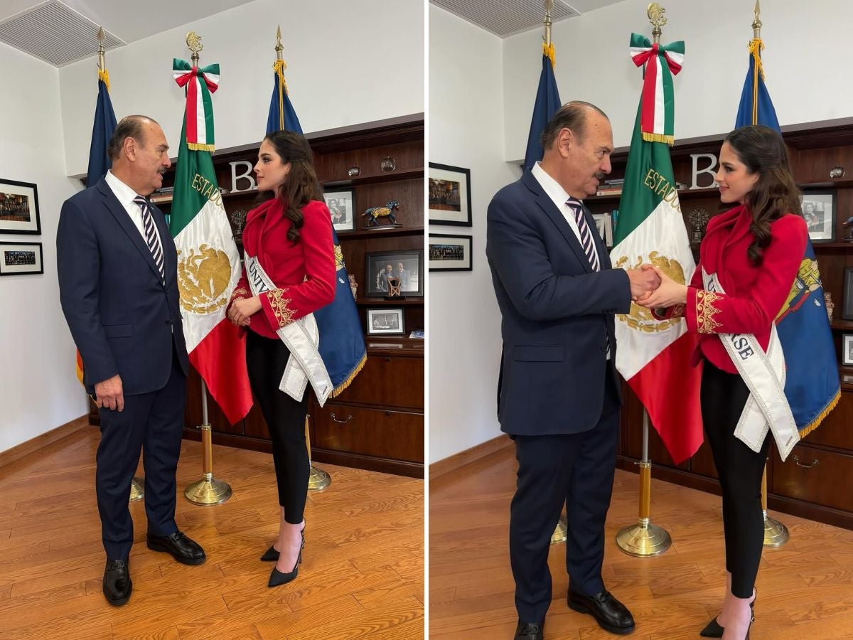 Fátima Bosch en el Consulado General de México, enviando un mensaje de apoyo y solidaridad a la comunidad migrante en Nueva York.