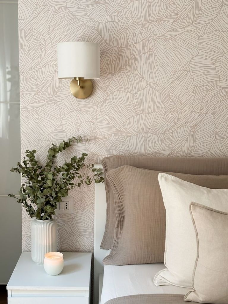 Colores tierra y neutros cálidos en decoración