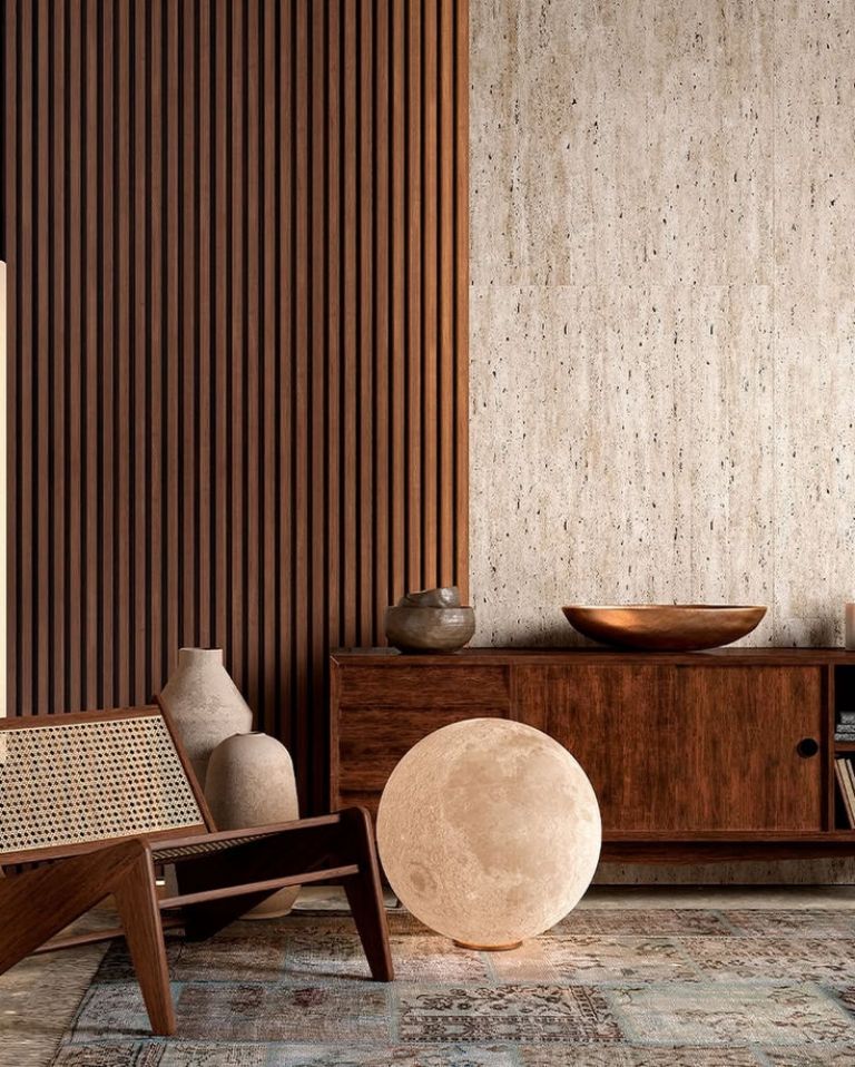 Revestimientos con acabado cemento y efecto piedra