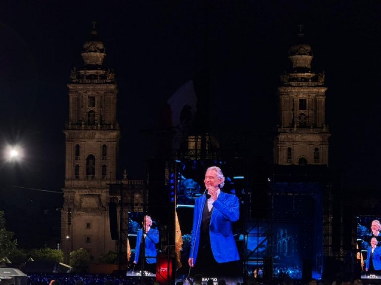 Los Ángeles Azules y Ximena Sariñana invitados al concierto de Andrea Bocelli