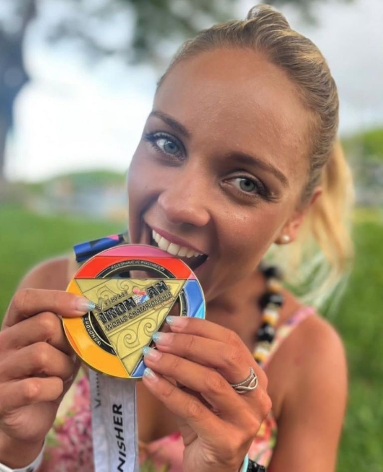 Mara Flavia Araujo, atleta de élite y creadora de contenido.