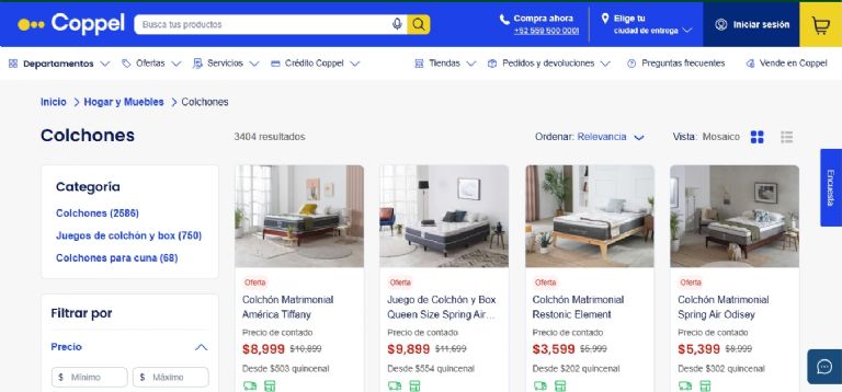 Colchón en caja para fácil transporte