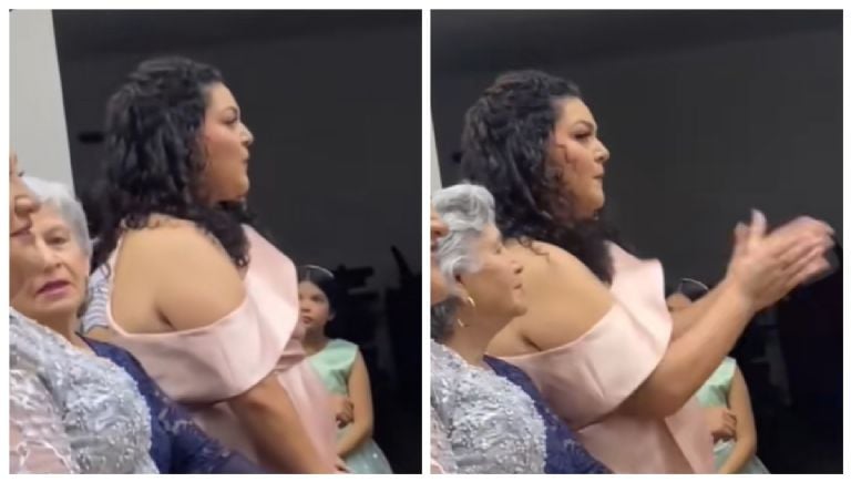 Silbido de mujer imita cohete, furor viral.