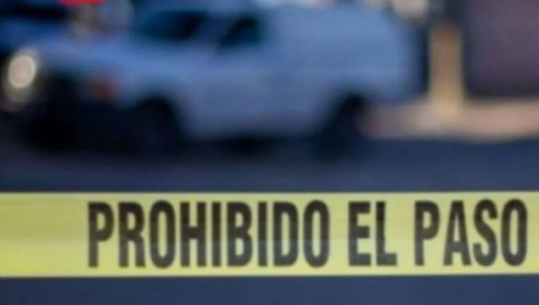 Escena del crimen en Tehuitzingo, Puebla