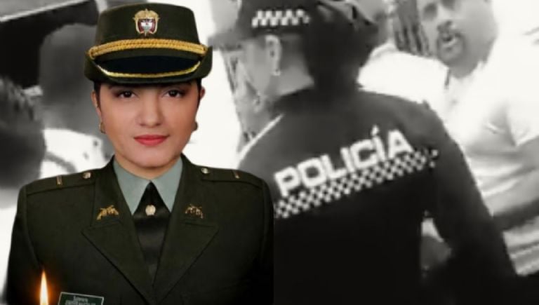 Subteniente Jenyfer Alexandra Marciales tras recibir un disparo en la cabeza