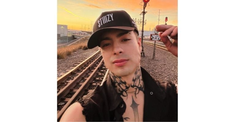 Naim Darrechi durante su participación en un reality show