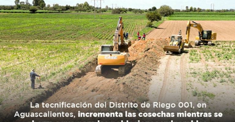 Agro sustentable: Aguascalientes, más producción y agua.