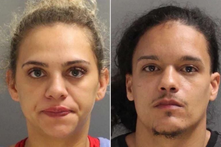 Emily Arter y Joel Rodríguez Meléndez, padres detenidos por posesión de drogas