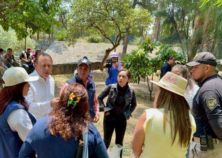 Rescate de patos en el Parque Ecológico Huayamilpas