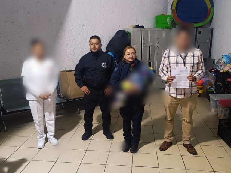 Recién nacida rescatada en Ecatepec