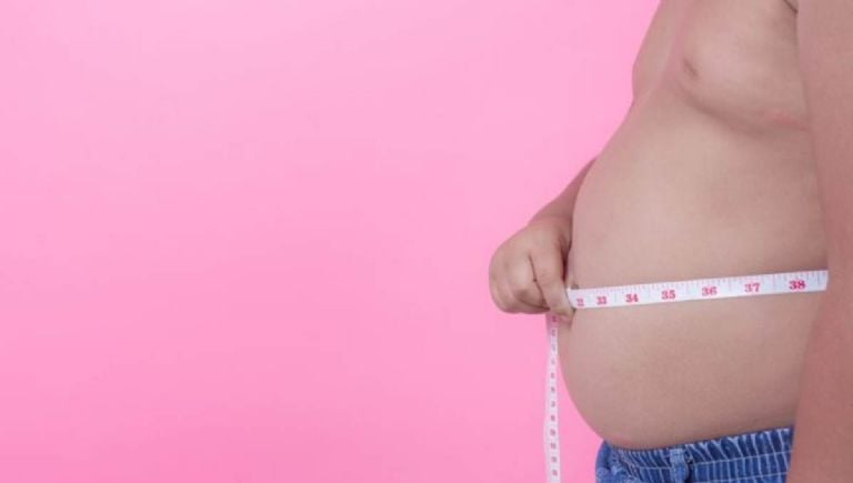 Persona delgada con problemas de salud