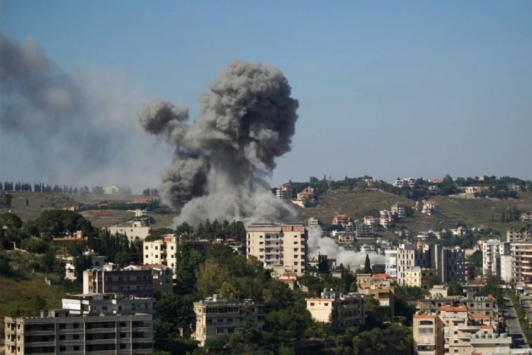 Daños en Líbano tras ataques israelíes