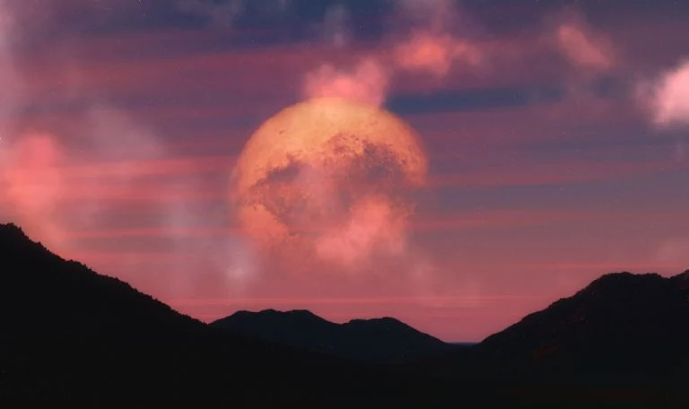 Observación astronómica de la Luna de Fresa 2026