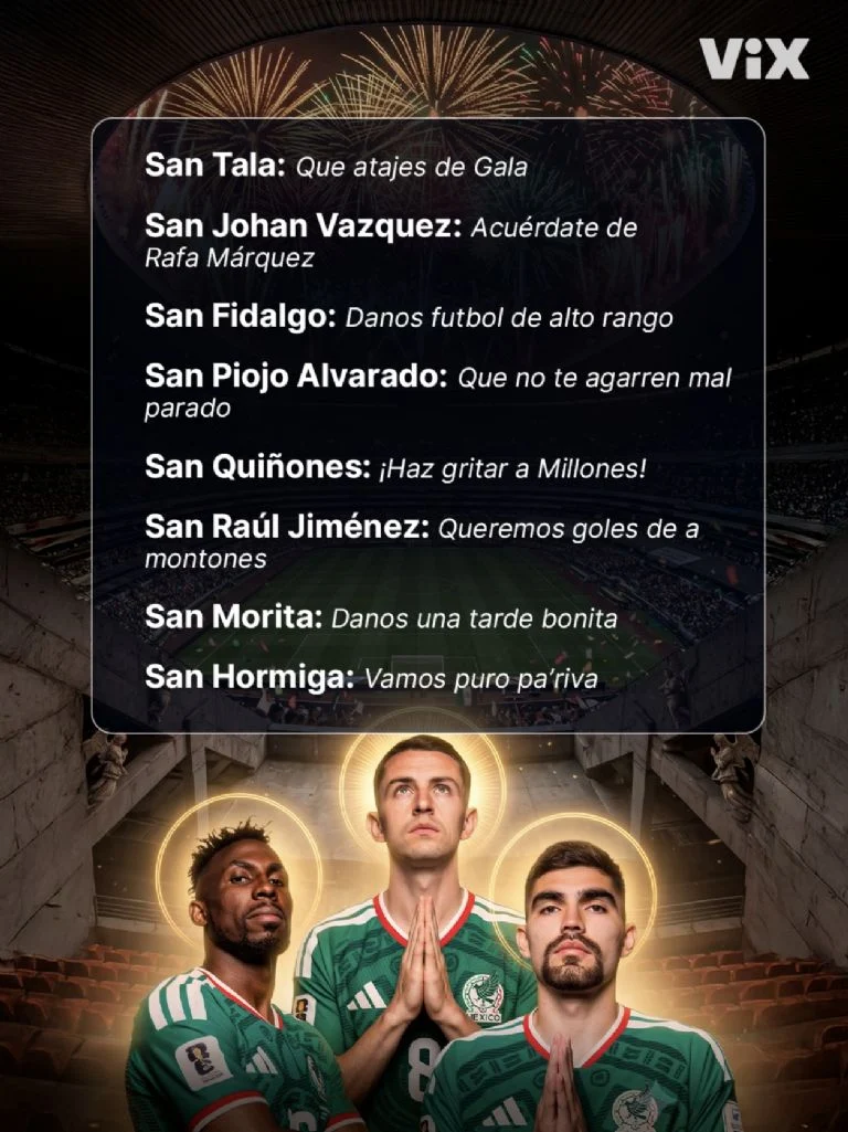 Plegaria viral de la Selección Mexicana