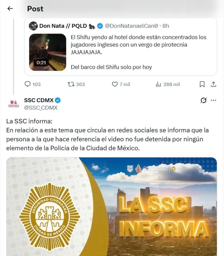 Incidente en hotel JW Marriott Santa Fe durante el Mundial 2026