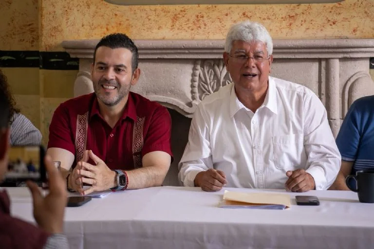 Juan José Quirino Salas anuncia apoyo a Ulises Mejía Haro