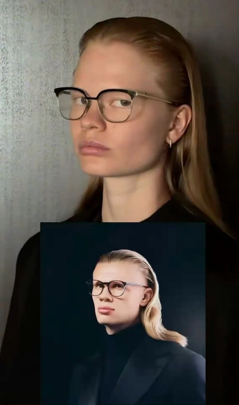 Joven rusa se vuelve viral por su gran parecido a Erling Haaland