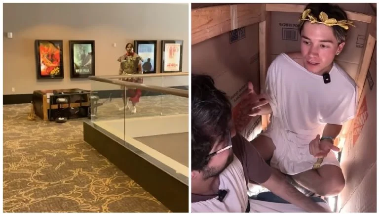 YouTubers fallan al intentar entrar al cine como caballo de Troya