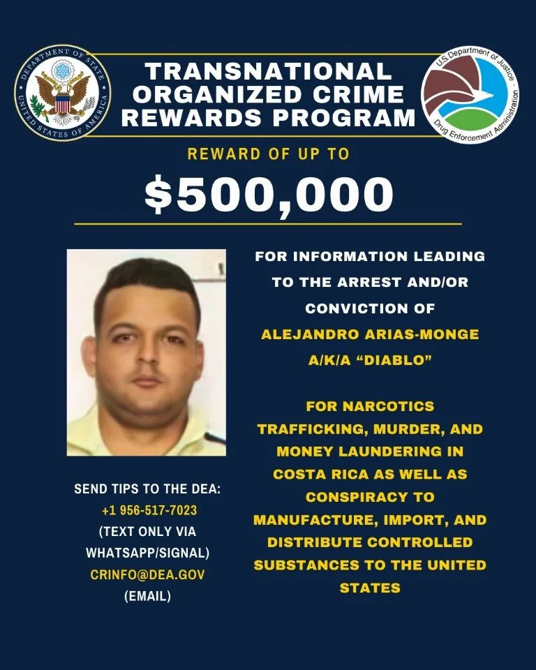 Operativo policial en Río Frío